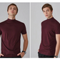 🆒50% DE DESCONTO👕Camiseta masculina de gola alta e corte justo⚡
