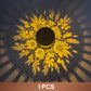 ☀️ Luz Solar Mandala para Jardim e Pátio – Lâmpada de Piso e Luz de Parede 2 em 1 – Decoração Ornamental com Efeito Vintage – À Prova de Ferrugem e Durável