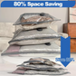 🔥 50% de Desconto Enquanto Estoque Durar! 🔥 Sacos para Seladora a Vácuo USB Elétrica – Economize 80% de Espaço, Reutilizáveis e Herméticos para Alimentos/Viajens 🍖✈️