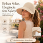 🧢 Chapéu Feminino de Proteção Solar UPF50+ – Leve, Ajustável e Ideal para Praia, Viagens e Verão