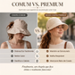 🧢 Chapéu Feminino de Proteção Solar UPF50+ – Leve, Ajustável e Ideal para Praia, Viagens e Verão