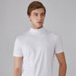 🆒50% DE DESCONTO👕Camiseta masculina de gola alta e corte justo⚡