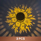 ☀️ Luz Solar Mandala para Jardim e Pátio – Lâmpada de Piso e Luz de Parede 2 em 1 – Decoração Ornamental com Efeito Vintage – À Prova de Ferrugem e Durável