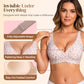 👙 Sutiã Wireless Confortável – Sem Costura, com Decote Profundo para o Dia a Dia ✨🌸