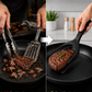 🍳 50% DE DESCONTO AGORA! 🥩 Pinça e Espátula 2-em-1 – Silicone Resistente ao Calor e Punho Antideslizante – Item Essencial para Cozinha 🔥
