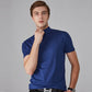 🆒50% DE DESCONTO👕Camiseta masculina de gola alta e corte justo⚡