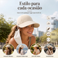 🧢 Chapéu Feminino de Proteção Solar UPF50+ – Leve, Ajustável e Ideal para Praia, Viagens e Verão