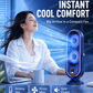 🥳PROMOÇÃO DE 2026🥳💞Mais de 50 mil unidades vendidas!💨🌙 50% de desconto! Ventilador de mesa portátil – 5 velocidades, ultrassilencioso, brisa suave. Perfeito para o quarto ou para o escritório. Mantém-te fresco sem ruído! 😴✨