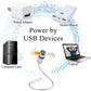 ⏰ Ventoinha USB com Display LED – 2 em 1: ventila refresca e mostra hora e temperatura na sua mesa! 🌬️⌛🔥