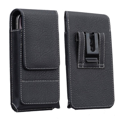 ❄️Promoção de Verão: 50% de Desconto!📱Suporte de Celular para Cinto com Fechamento Magnético – Coldre Resistente para Smartphone com Clipe, Passador de Cinto e Compartimento para Cartão