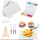 🎨✨Pigmentos Mágicos Fofos, Papel de Pigmento, Pincéis DIY
