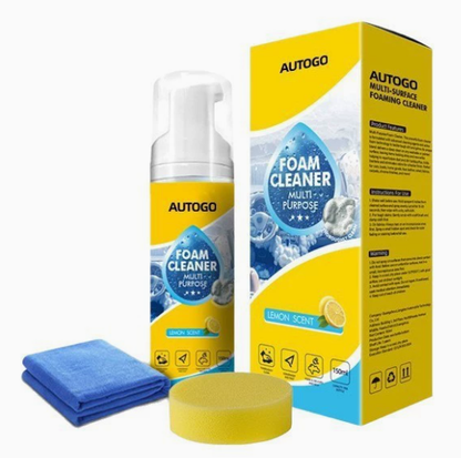 🔥Promoção Relâmpago 50% de Desconto🔥 Limpador de Espuma Multiuso Potente para Interior de Carro