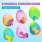 🦄 Ovos mágicos de unicórnio eclodindo