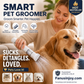 💗50% DE DESCONTO NO ÚLTIMO DIA⚡50K+ VENDIDOS!!🐈Escova Elétrica para Grooming de Pets🐕Proteja seus amigos peludos de ácaros, pulgas e pelos embaralhados!