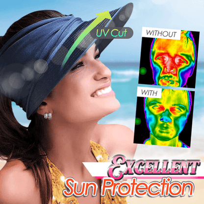 👒 Chapéu de Sol Feminino – Respirável, Leve e com Estilo para o Verão! 💖🌊