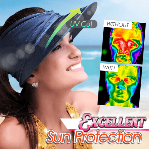 👒 Chapéu de Sol Feminino – Respirável, Leve e com Estilo para o Verão! 💖🌊