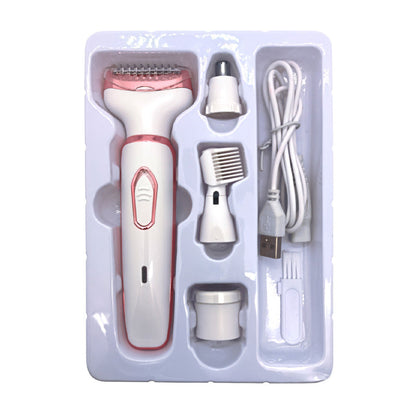 Barbeador Feminino 4 em 1 - 50% DE DESCONTO! OFERTA LIMITADA! Rapido, suave e sem fio - ideal para pernas, axilas e corpo. Depilacao sem irritacao - sempre pronto para usar!