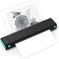 📢📢50% DESCONTO!!!⏰Impressora portátil sem fios, ideal para utilização em qualquer lugar, impressora térmica Bluetooth D810, suporta papel de tamanho Carta (8,5 x 11 polegadas), perfeita para estúdios de tatuagens e escritórios.