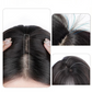🍃Franja Parcial Adesiva Natural - Extensão de Cabelo Clip-on