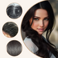 🍃Franja Parcial Adesiva Natural - Extensão de Cabelo Clip-on