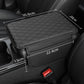 🚗 50% DE DESCONTO HOJE! Almofada Universal para Apoio de Braço Automotivo em Couro Sintético – Almofada com Bolso Organizador para Carros, SUVs e Caminhonetes