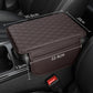 🚗 50% DE DESCONTO HOJE! Almofada Universal para Apoio de Braço Automotivo em Couro Sintético – Almofada com Bolso Organizador para Carros, SUVs e Caminhonetes