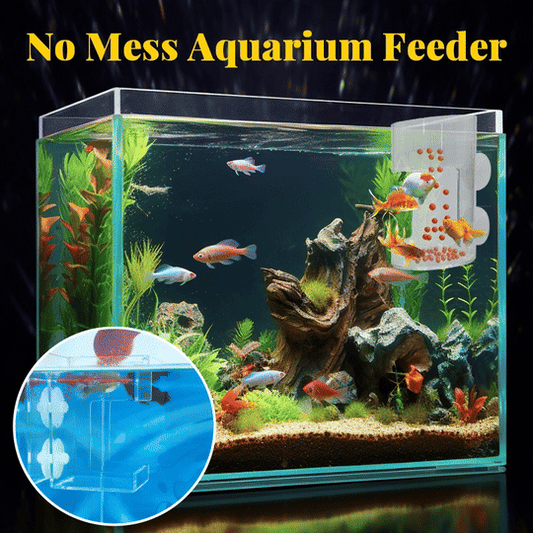 🐠 Comedouro flutuante e submersível para aquário – para minhocas, ração seca, com ventosa ou orifício 🧴