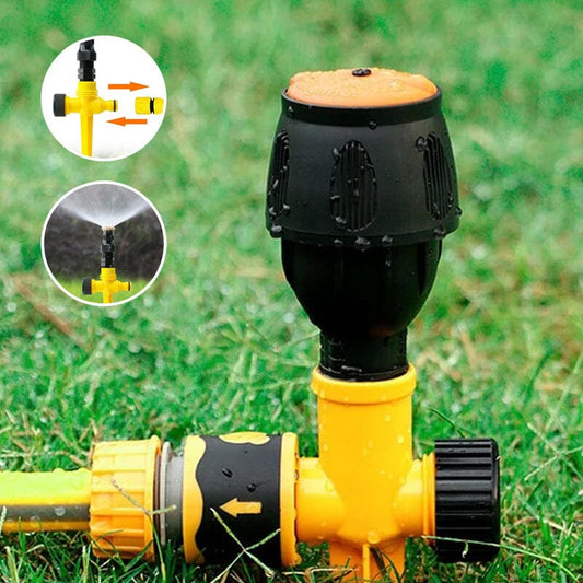 🏡COMPRE 1 E LEVE OUTRO GRÁTIS✨Sistema de Irrigação Automática com Rotação de 360° para Jardim, Gramado e Pátio