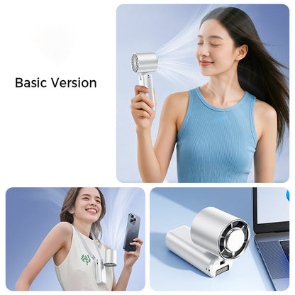 ⏰ 50% DE DESCONTO! 🎁 Ventilador portátil, manual e dobrável, silencioso – Frescor onde quer que você esteja! 🌬️✨