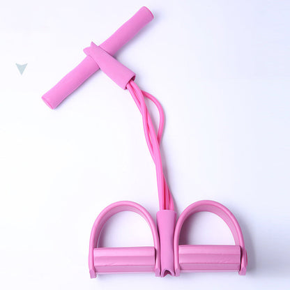 🔥Faixa de treino com pedais – Aparelho de ginástica multifuncional para casa!