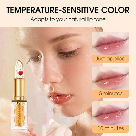 🔥Batom que muda de cor e não mancha