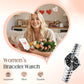 ⌚ Relógio elegante e à prova d'água para mulher – com mostrador noturno para você ver as horas mesmo no escuro! ✨🌙
