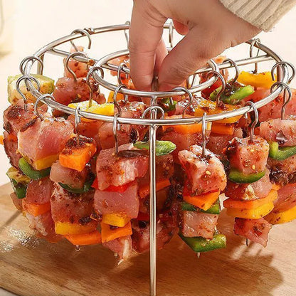 🎄🔥Conjunto de rack para assar fritadeira de ar multifuncional em aço inoxidável 316