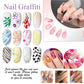 Conjunto de canetas para nail art de 12 cores