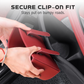 🥳PROMOÇÃO QUENTE DE 2026🥳💞Suporte para copos em couro para a porta do carro – Abertura larga, fácil acesso a bebidas e ao telemóvel. Fixação segura com clipe. Couro PU, resistente e elegante. 🛡️✨