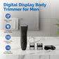 ✂️ 50% OFF NOW! ✂️ 50% DE DESCONTO AGORA! 📺 Aparador corporal digital masculino – Lâmina de segurança em forma de L, visor LED e autonomia de 90 minutos ✨📺 Men's Digital Body Trimmer – L-Shaped Safety Blade, LED Display & 90-Min Runtime ✨