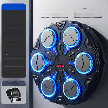 🎁 OFERTA DE NATAL ESPECIAL: 50% DE DESCONTO! 🎄Máquina Interativa de Boxe Musical Inteligente 🥊🎶