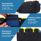 🔩⚙️Conjunto de ferramentas profissional e resistente👜👜Tecido Oxford, design à prova d'água, portátil e versátil | Seu companheiro para todas as condições climáticas