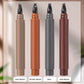 🔥Último Dia - Compre 1 Leve 2!🎁 +50K VENDIDOS! Quase Esgotado ✨✏️ Caneta Impermeável 4 Pontas para Barba e Sobrancelha – Resistente a Borrões, Aspecto Natural e Longa Duração 🌟