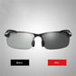 Óculos de Sol Fotocrômico 2026 com Lentes Antirreflexo e Polarizadas (50% de Desconto) 😎