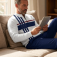 🐰🔥✨ Conjunto Masculino com Estampa Gráfica – Casaco e Calça | Oferta Especial Páscoa 🛍️🎁
