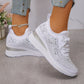 ⏰ 50% OFF! ✨ Tênis de Malha Transpirável com Strass – Conforto e Brilho para o Seu Dia a Dia! 👟💎