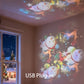 Projetor LED Rotativo Dinâmico – Efeitos de Luz Incríveis!
