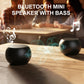 🎵 50% DE DESCONTO! 🔊 Mini Alto-falante Bluetooth com Graves – Design Compacto, Som Potente e Sem Fio 📱