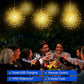 Luzes de Fogo de Artifício Solar para Jardim e Festas