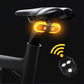 Controle remoto sem fio para luz traseira de bicicleta