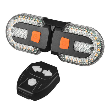 Controle remoto sem fio para luz traseira de bicicleta