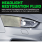 🚗【Restaurador de cristal de farol】 - Um toque e as lentes amareladas ficam cristalinas. O velho se torna novo e seus faróis brilham como novos! ✨🔦