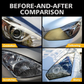 🚗【Restaurador de cristal de farol】 - Um toque e as lentes amareladas ficam cristalinas. O velho se torna novo e seus faróis brilham como novos! ✨🔦