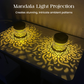 ☀️ Luz Solar Mandala para Jardim e Pátio – Lâmpada de Piso e Luz de Parede 2 em 1 – Decoração Ornamental com Efeito Vintage – À Prova de Ferrugem e Durável